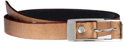 

Allura Women Evening/Party, Casual, Semi-formal Gold Synthetic Belt