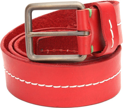 

United Colors of Benetton. Men Red Genuine Leather Belt, 906