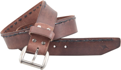 

Kangoo Men Casual Brown Genuine Leather Belt