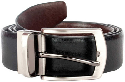 

XCCESS Men Black Genuine Leather Belt