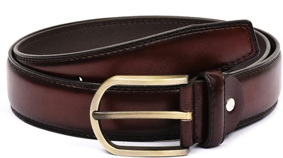 

Buckle Up Men Formal Brown Artificial Leather Belt