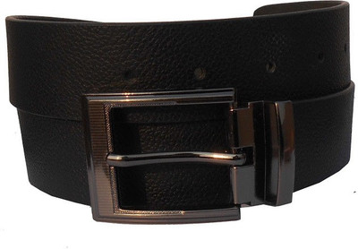

Your Style Men Formal Black Genuine Leather Belt
