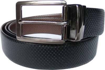 

Moonlight Men Formal Brown Genuine Leather Reversible Belt, Black;brown
