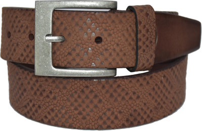 

Pellezzari Men Casual, Party, Evening Brown Genuine Leather Belt