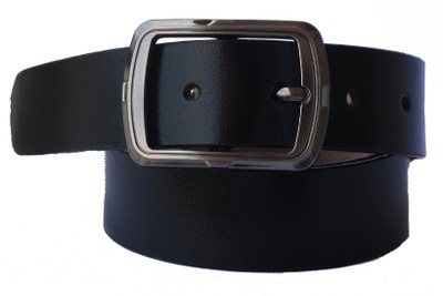 

Lenin Men Casual Black Genuine Leather Belt