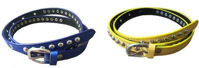 

Kaizen Women Casual Multicolor Artificial Leather Belt