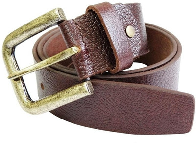 

Midas Men Casual Brown Genuine Leather Belt