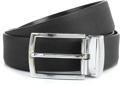

Louis Philippe Men Black Metal Reversible Belt