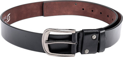 

Swiss Design Men Casual Black Genuine Leather Belt