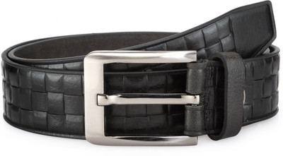 

Teakwood Men Black Genuine Leather Belt, Beige
