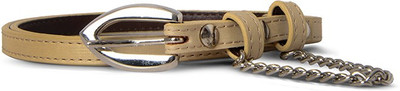 

Baggit Women Casual Gold Synthetic Belt