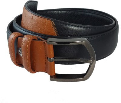 

Ammvi Creations Men Casual Black Artificial Leather Belt