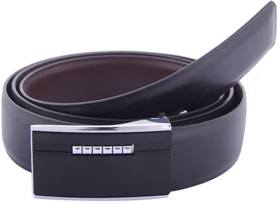 

SFA Men Formal Black Artificial Leather Reversible Belt