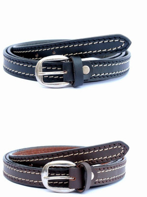 

Tops Men Formal Black, Brown Genuine Leather Belt
