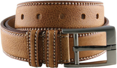 

Ocean Enterprises Men Formal Khaki Genuine Leather Belt, Khaki-mb-05