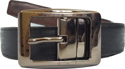 

ADAMSTONE Men Formal, Casual, Evening Black, Brown Genuine Leather Reversible Belt