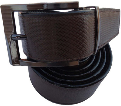 

B.S.Chadha Group Men Formal Brown Artificial Leather Reversible Belt