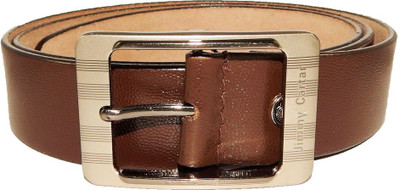 Jimmy Carter Men Casual, Formal Brown Genuine Leather Belt