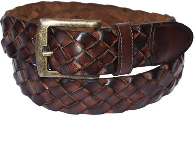 

Pellezzari Boys Casual Tan Genuine Leather Belt