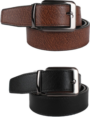 

AANIA HAUTE Boys Black, Brown Artificial Leather Belt