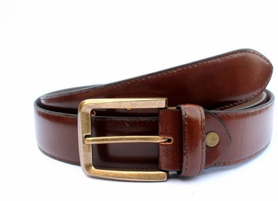 

Tops Men Formal Brown Genuine Leather Belt
