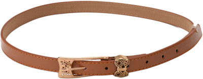 

Tiekart Women Casual Brown Metal Belt