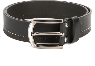 

WildHorn Men Casual Black Genuine Leather Belt