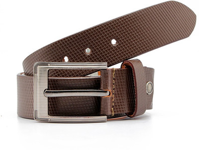 

Junckers Men Formal, Casual, Evening, Party Brown Genuine Leather Belt