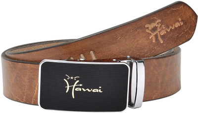 

Hawai Men Casual, Formal Brown Genuine Leather Belt