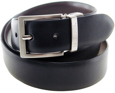 

Swiss Military Men Formal Black, Brown Genuine Leather Reversible Belt