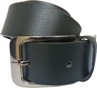 

WSD Men Formal Black Artificial Leather Belt