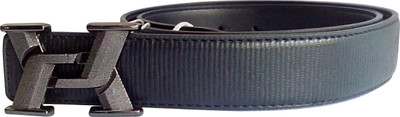

GIFTee Men Casual Black Genuine Leather Belt, Bl01