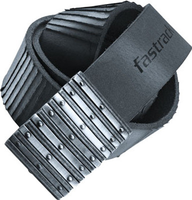 Fastrack Men Casual Black Genuine Leather Belt