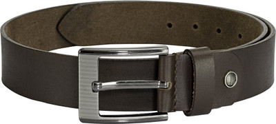 

TKWD Leathers Men Casual Brown Genuine Leather Belt