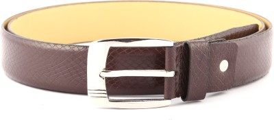 

Buckle Up Men Formal Brown Genuine Leather Belt