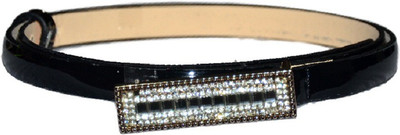 

Portia Girls Black Artificial Leather Belt