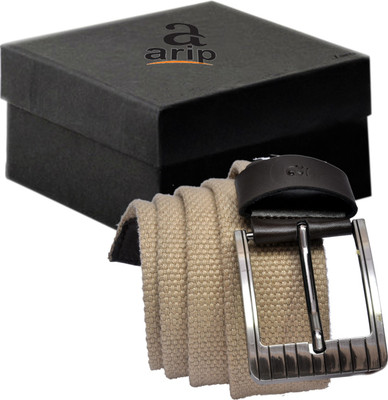 

AARIP Boys Casual, Formal Brown Fabric Belt, Brown-04