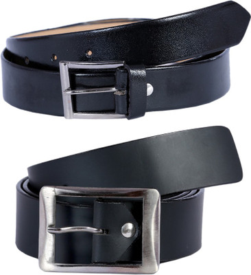 

Kritika Men Black Genuine Leather Belt