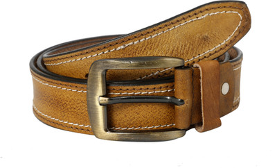 

Neoterix Men Tan Genuine Leather Belt