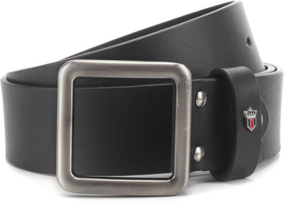 

Louis Philippe Men Black Genuine Leather Belt
