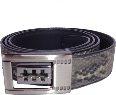 

Revo Men Formal Black Synthetic Belt