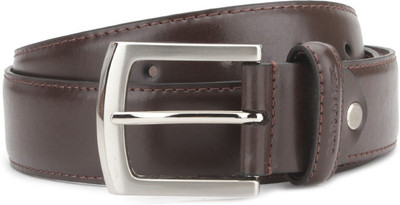 

U.S. Polo Assn Men Brown Genuine Leather Belt, Tan
