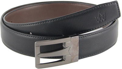 

Tom Venice Men Formal, Casual Black, Brown Artificial Leather Reversible Belt