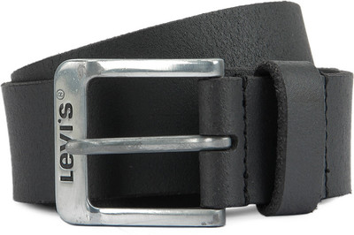 

Levi's Men Black Metal Belt, Brown