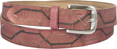 

Leder Concepts Women Formal Red Genuine Leather Belt