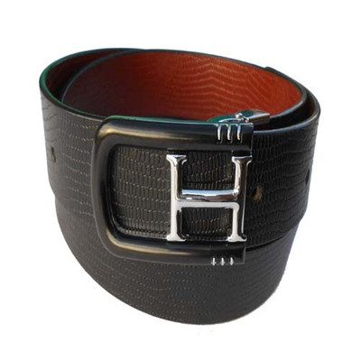 

M&Ms Men Formal Black Genuine Leather Reversible Belt
