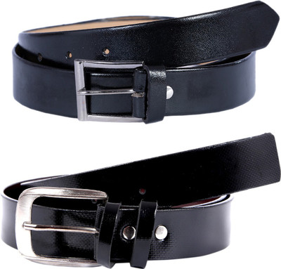 

Hardys Men Casual Black Artificial Leather Belt
