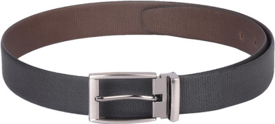 

Buckle Up Men Black Genuine Leather Belt