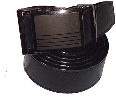 

B.S.Chadha Group Men Formal Black Synthetic Belt