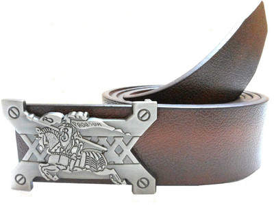 

Mode Boys Casual, Formal Brown Genuine Leather Belt, Brown-51
